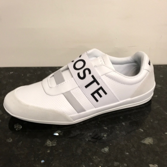 lacoste elastic shoes